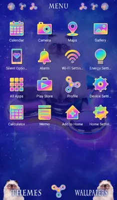 Space Cat ＆ Spinners android App screenshot 3
